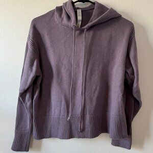 Lululemon Double Knit Sweater Hoodie Dusky Lavender